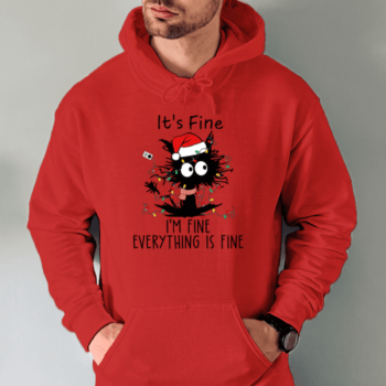 raudona-unisex-dzemperis-su-spauda-smaikstus-katinas