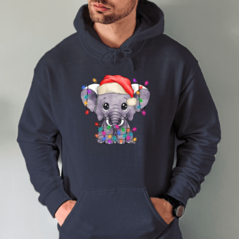 tamsiai-melyna-unisex-dzemperis-su-spauda-kaledinis-drambliukas