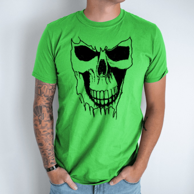 zalia-vyriski-marskineliai-skull
