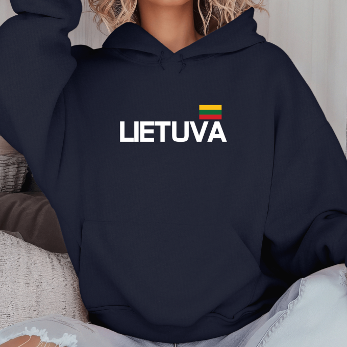 Unisex džemperis su spauda „Lietuva“ - Image 6