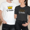 Unisex marškinėliai porai su pasirinktais vardais - Image 2