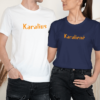 Unisex marškinėliai porai „Karalių pora“ - Image 4