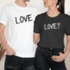 Unisex marškinėliai porai „Love“ - Image 3
