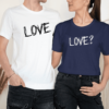 Unisex marškinėliai porai „Love“ - Image 4