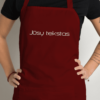 Siuvinėta prijuostė „Jūsų tekstas“ - Image 4