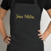 Siuvinėta prijuostė „Jūsų tekstas“ - Image 2