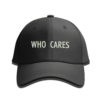 Kepurė su snapeliu „Who Cares“ - Image 2