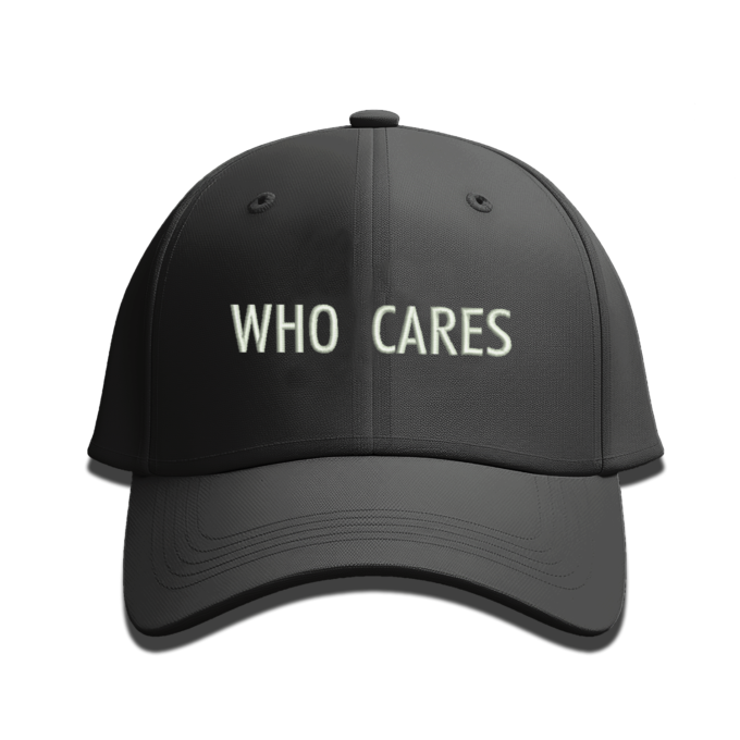 Kepurė su snapeliu „Who Cares“ - Image 2
