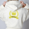 Siuvinėtas unisex chalatas „Queen“ - Image 3