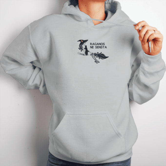 Siuvinėtas unisex džemperis „Raganos“