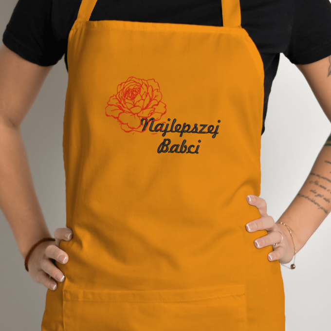 Siuvinėta prijuostė „Najlepszej Babci“ - Image 6
