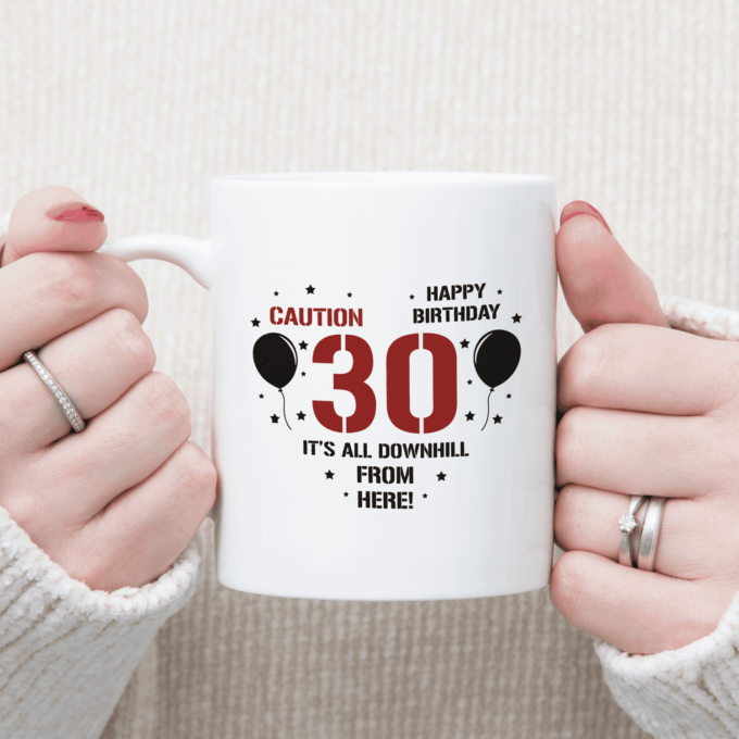 Puodelis „Caution - 30“
