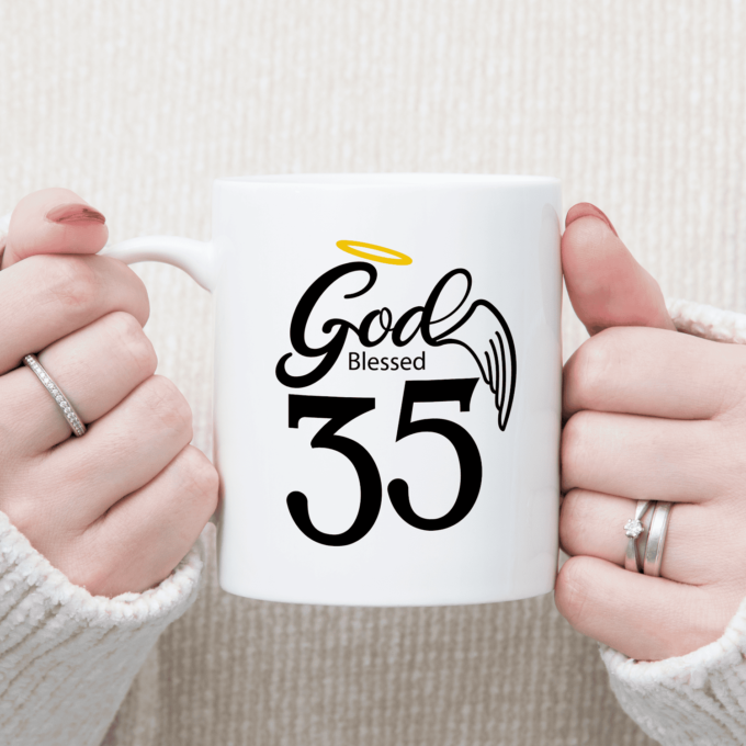 Puodelis „Good blessed 35“
