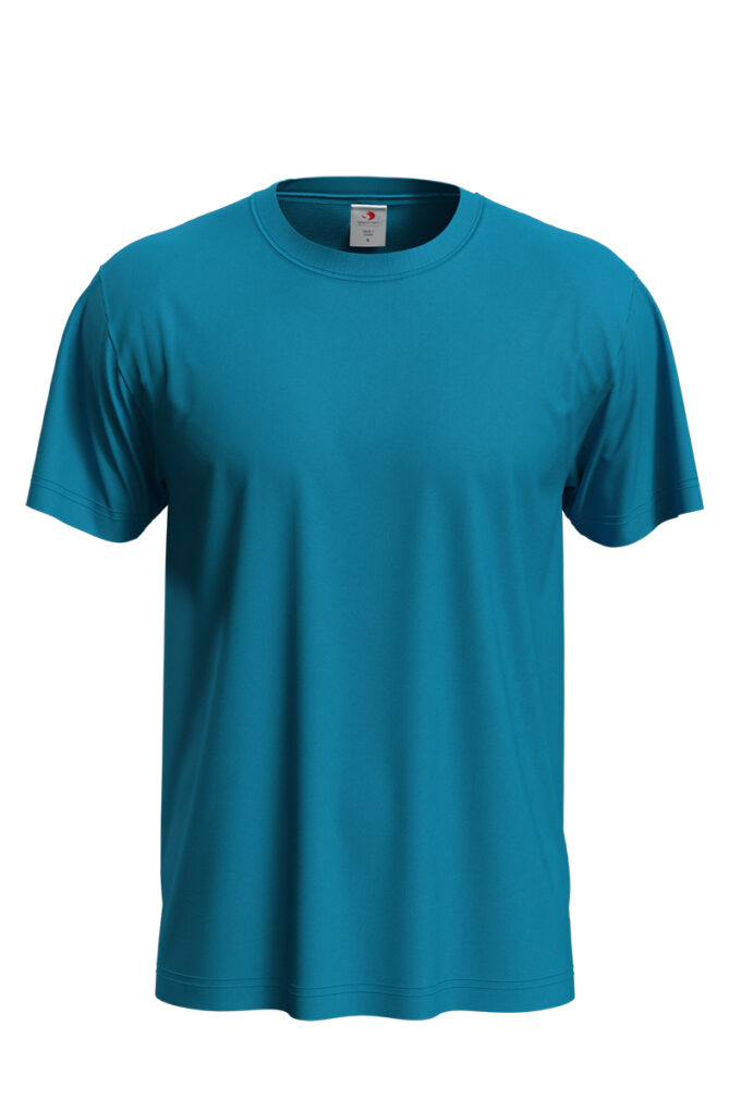 Unisex paprasti ST2000 marškinėliai be spaudos - Image 6