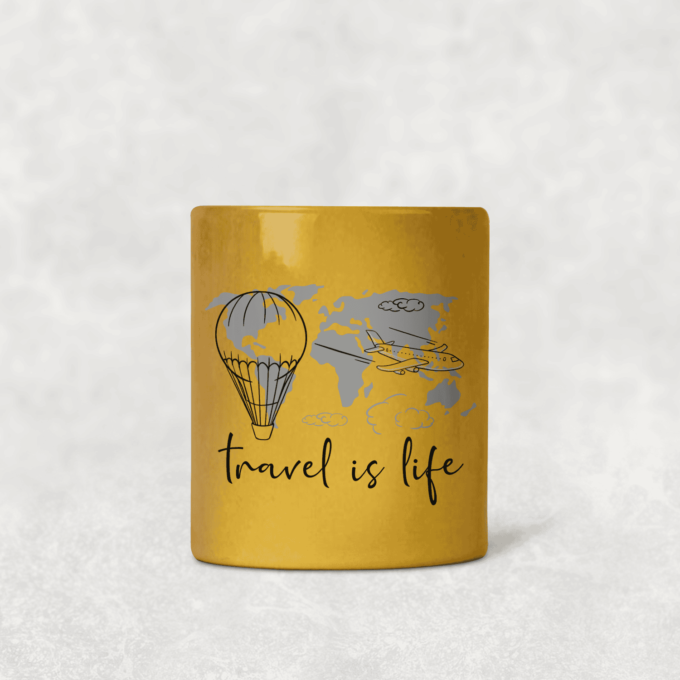 Taupyklė „Travel is life“ - Image 2