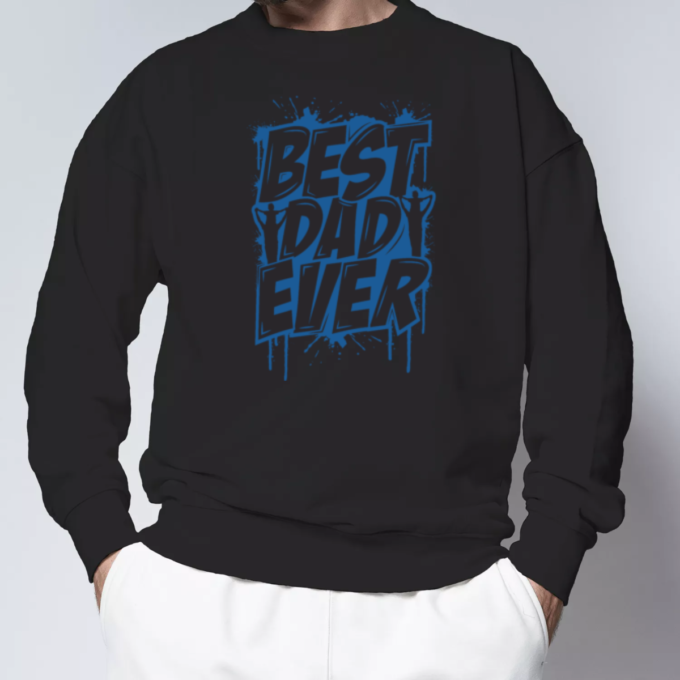 juoda-unisex-dzemperis-su-spauda-best-dad-ever-2