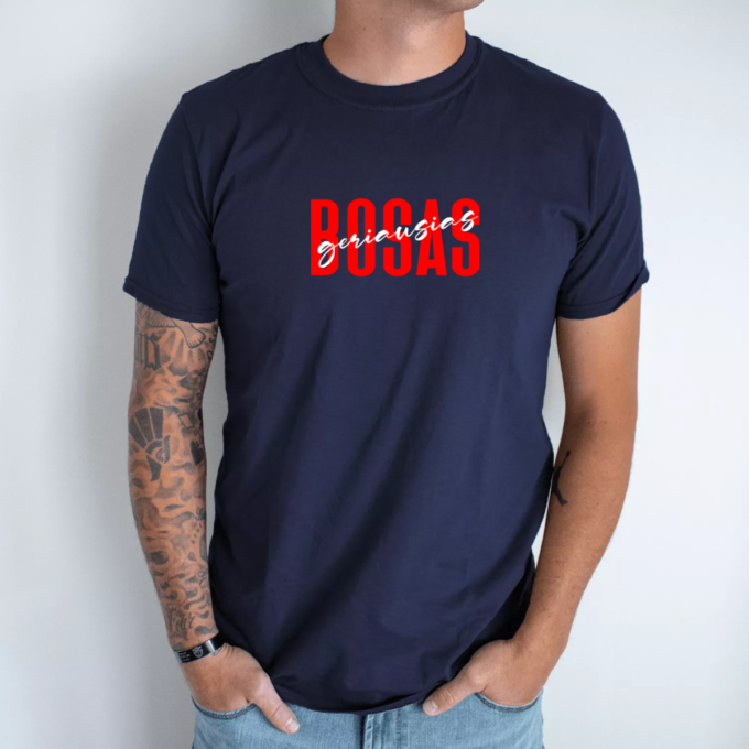 tamsiai-melyna-unisex-marskineliai-su-spauda-geriausias-bosas