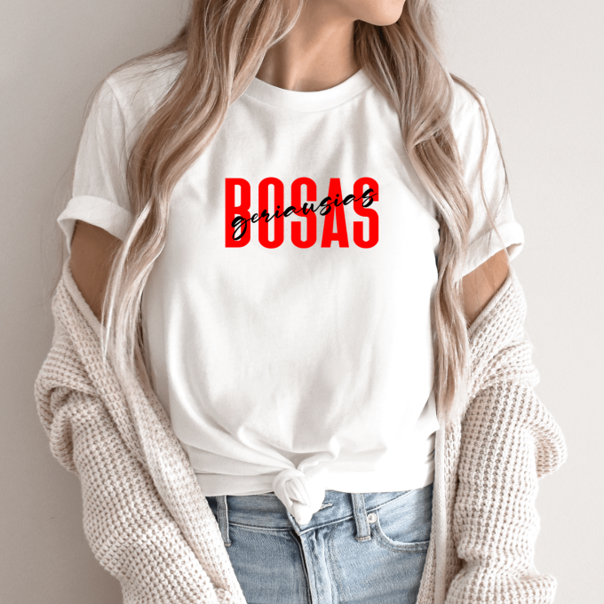 Unisex marškinėliai su spauda „Geriausias Bosas“ - Image 8