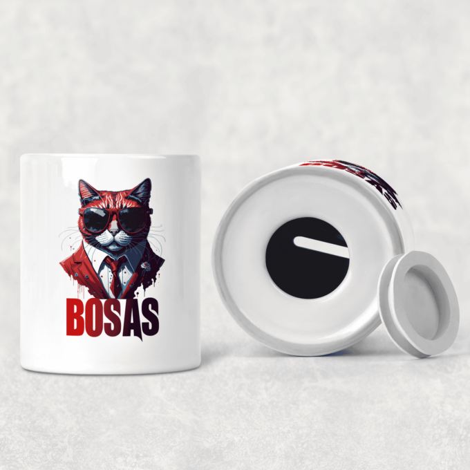 Taupyklė „Katinas Bosas“
