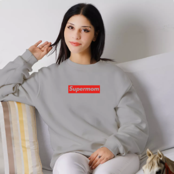 pilka-unisex-dzemperis-su-spauda-supermom-2