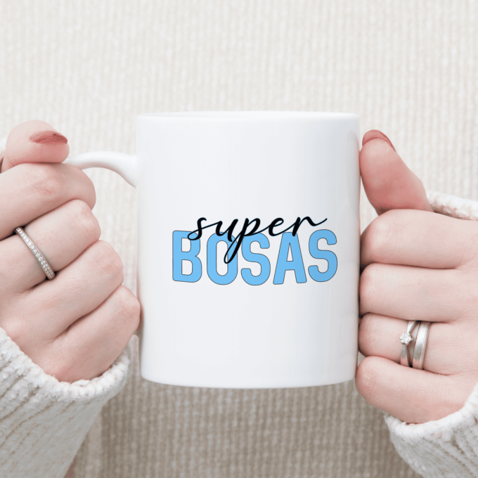 Puodelis „Super Bosas“