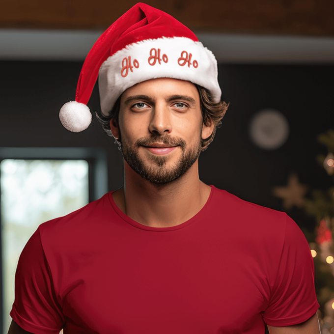 Kalėdinė kepurė „Ho-Ho-Ho“ - Image 2