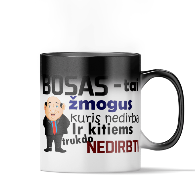 Magiškas puodelis „Boso puodelis“