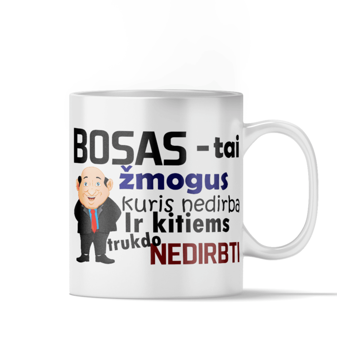 Magiškas puodelis „Boso puodelis“ - Image 2