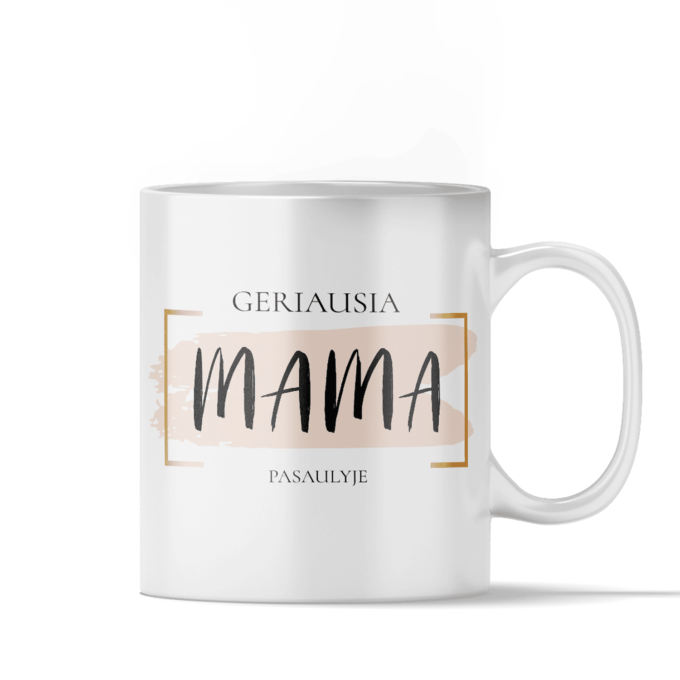 Magiškas puodelis „Geriausia Mama“ - Image 2