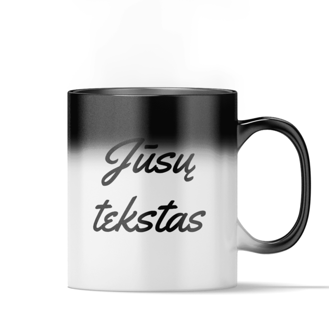 Magiškas puodelis su Jūsų užrašu
