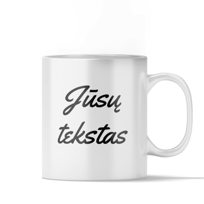 Magiškas puodelis su Jūsų užrašu - Image 2