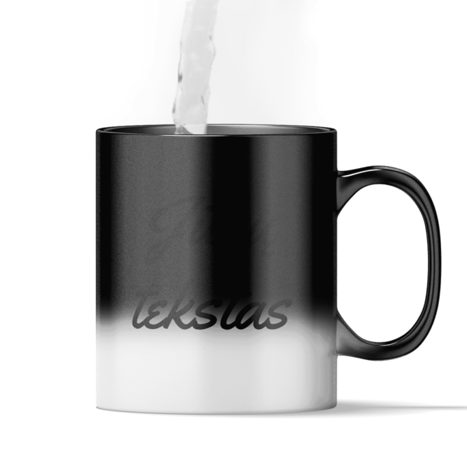 Magiškas puodelis su Jūsų užrašu - Image 3