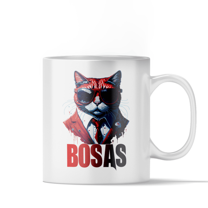 Magiškas puodelis „Katinas Bosas“ - Image 2