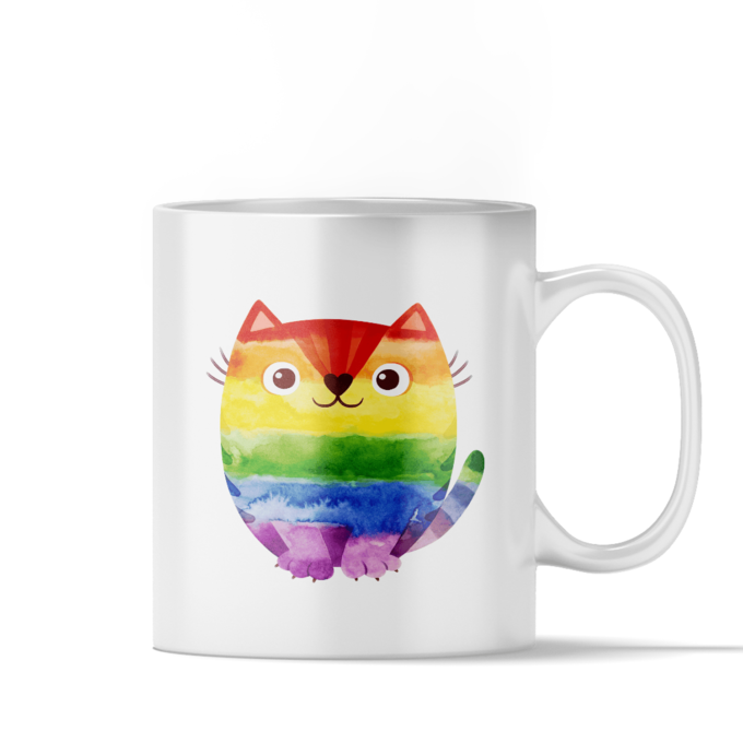 Magiškas puodelis „LGBT katinėlis“ - Image 2