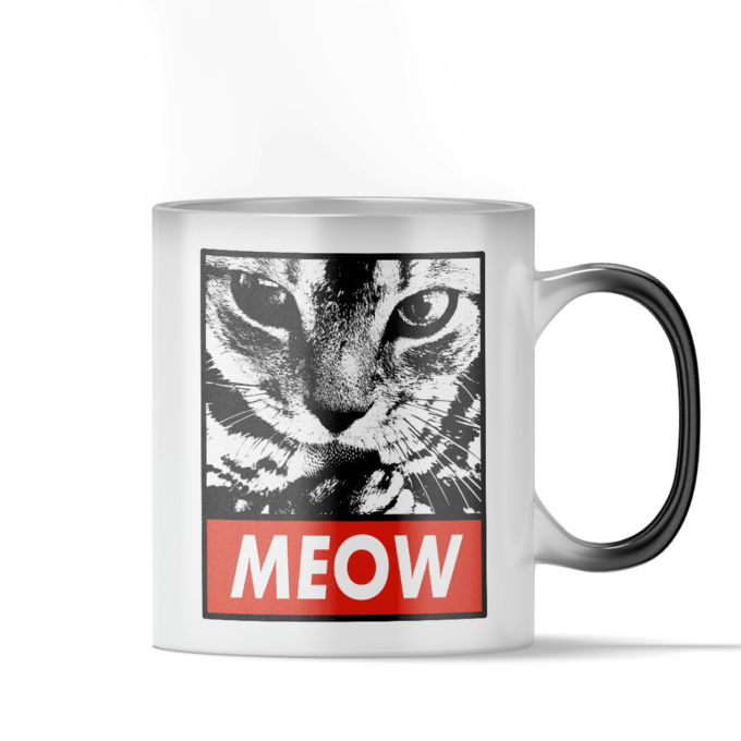 Magiškas puodelis „Meow“ - Image 2