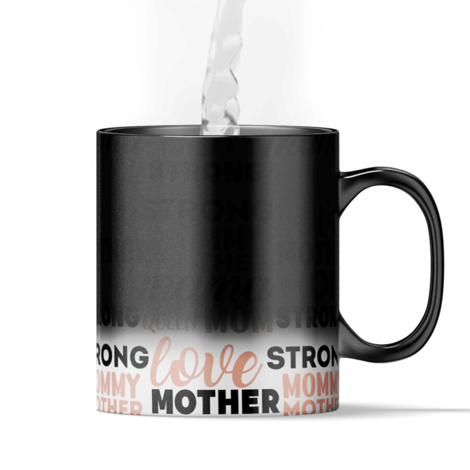 Magiškas puodelis „Strong Mama“ - Image 3