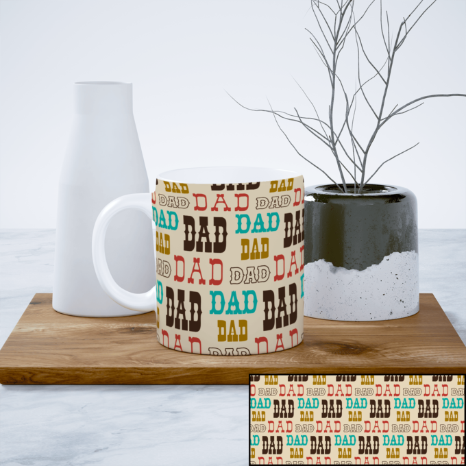 Puodelis „Dad“