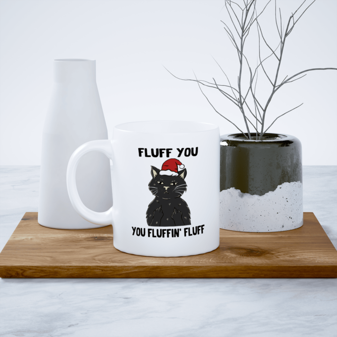 Puodelis „Fluff You“