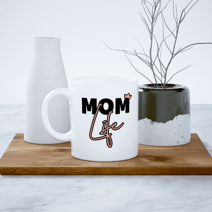 Puodelis „Mom Life“