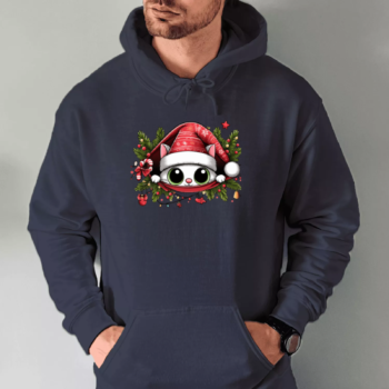 tamsiai-melyna-unisex-dzemperis-su-spauda-kaledinis-zvilgsnis