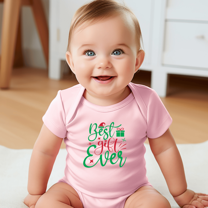 Vaikiškas bodžiukas su spauda "Best Gift Ever" - Image 2