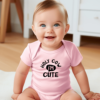 Vaikiškas bodžiukas su spauda "I'm Cute" - Image 2
