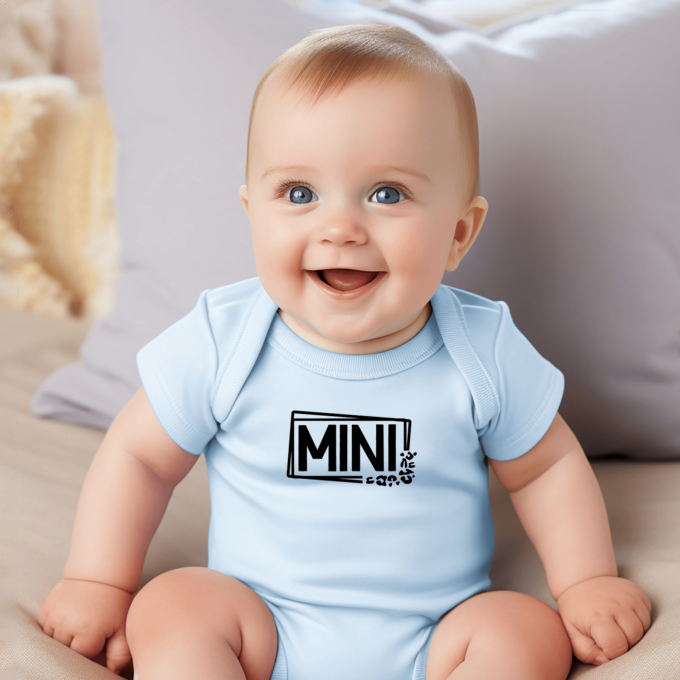 Vaikiškas bodžiukas su spauda "Mini" - Image 3