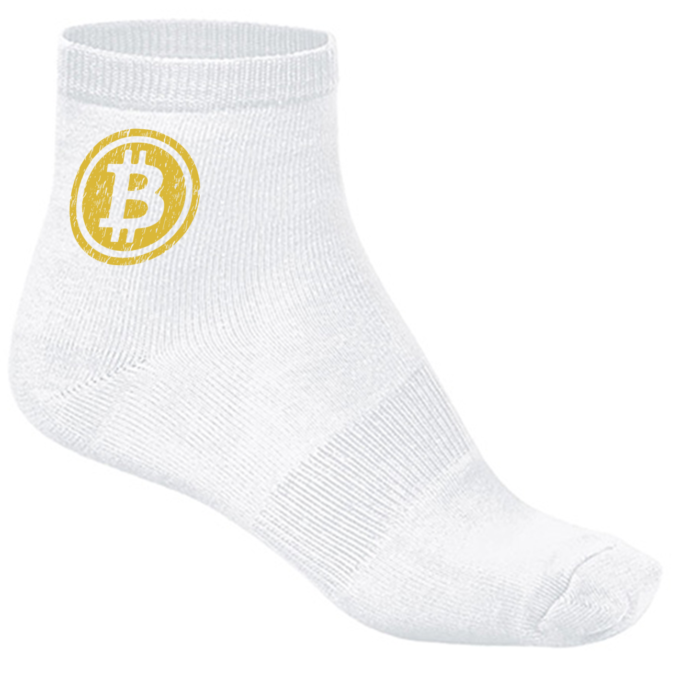 Kojinės su spauda „Bitcoin“ - Image 2