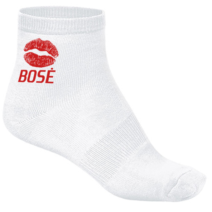 Kojinės su spauda „Bosė“