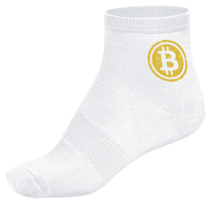 Kojinės su spauda „Bitcoin“ - Image 3