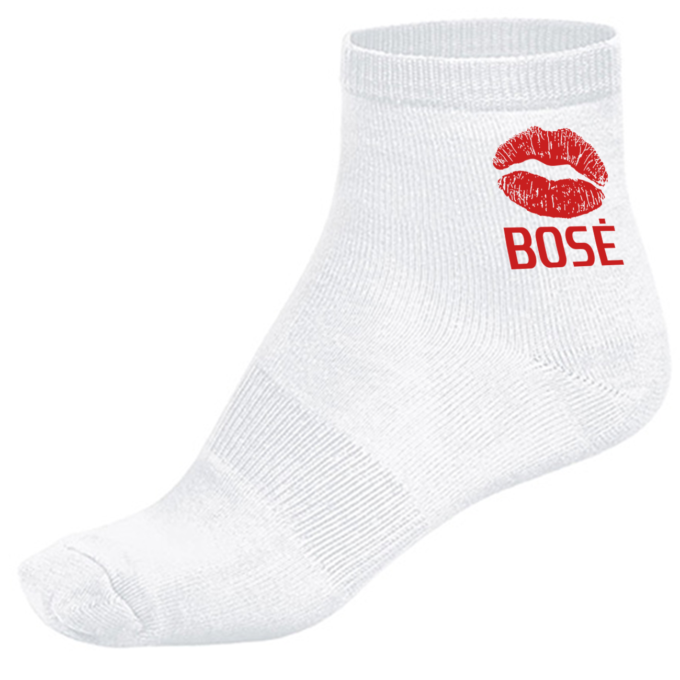 Kojinės su spauda „Bosė“ - Image 3