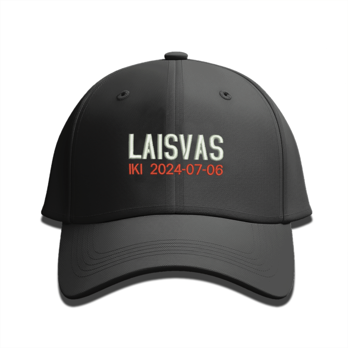 Bernvakario kepurė su snapeliu „Laisvas iki...” - Image 2