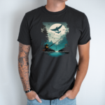 Unisex marškinėliai su spauda „Ramybė“