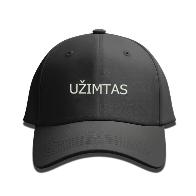 Kepurė su snapeliu „Užimtas”